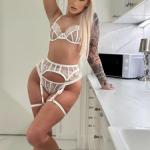 Deutsche Isabel, ein blonder Traum. Bild